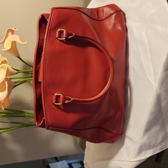 Coach Margot satchel/ Small  matching color Coach wallet/ ID /key chain - Picture 7 of 16